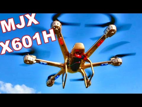 It TOTALLY FLEW AWAY! Did We Find It? MJX X601H Review - TheRcSaylors - UCYWhRC3xtD_acDIZdr53huA