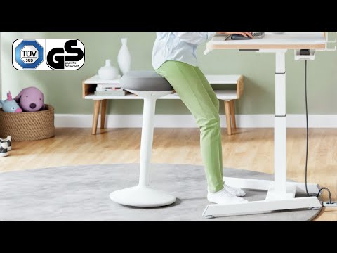 Taburete Active con asiento Comfort Leitz Ergo Vídeo del producto ES