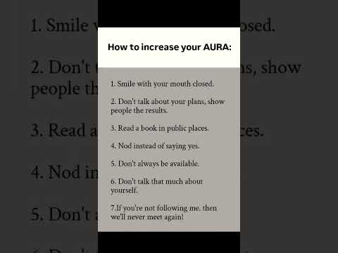 The Secret to a Powerful Aura That Draws Everyone In 🔥