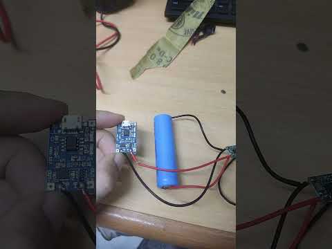 Modifikasi Jam Dinding agar bisa di charge. Baterai 18650, modul charger TP4056, stepdown 360