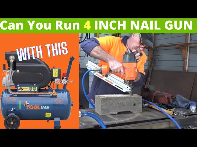 What Size Air Compressor Do You Need for a Nail Gun?