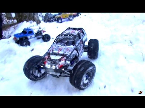 RC ADVENTURES - Extreme RC Trucks 4x4'ing on the Trail! SNOW FUN (PT 2) - UCxcjVHL-2o3D6Q9esu05a1Q