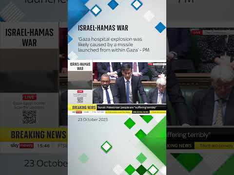 'Gaza hospital explosion was likely caused by a missile launched from within Gaza towards Israel'