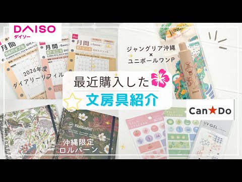 【100均 &沖縄ご当地文具】DAISO大人気ダイアリーリフィル｜沖縄限定ロルバーン｜ジャングリア沖縄のユニボールワンP｜美ら海水族館のお土産など