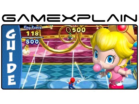 Mario Tennis Open: Unlock Baby Peach - Ring Shot Tips Guide & Walkthrough - UCfAPTv1LgeEWevG8X_6PUOQ