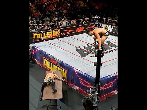 sammy guevara's WILD dive 😲