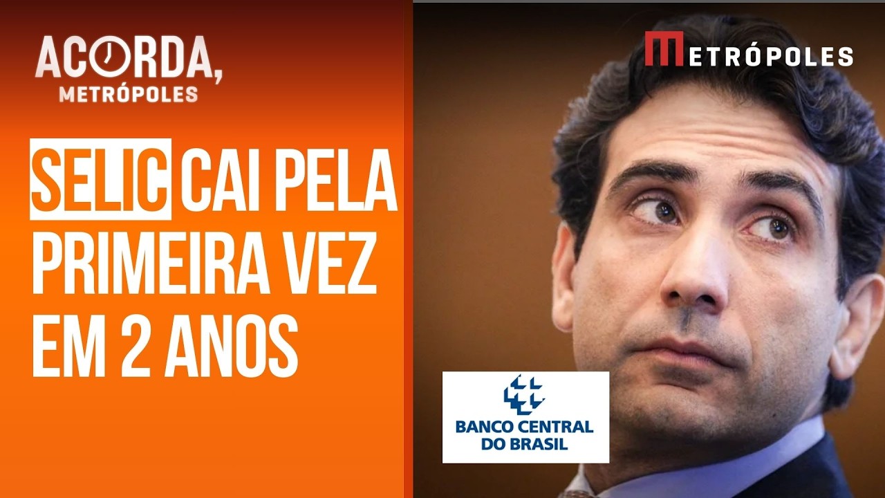 Copom reduz Selic para 14,75% ao ano após quase dois anos sem cortes