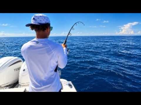 Took an NFL rookie 60 miles offshore video thumbnail