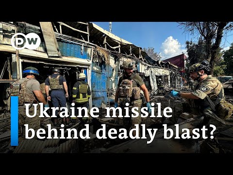 New York Times reporting suggest a Ukrainian missile caused explosion at market | DW News