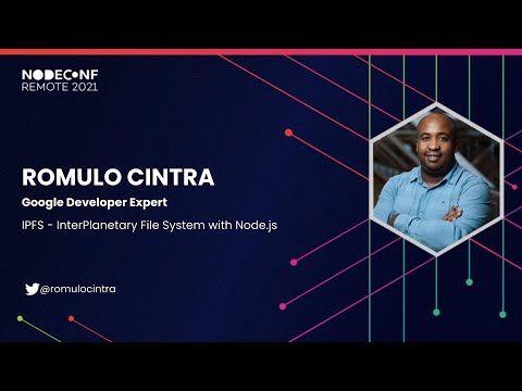 video thumbnail for IPFS - InterPlanetary File System with Node.js - Romulo Cintra