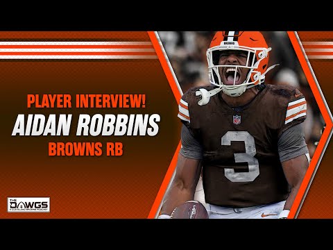 EXCLUSIVE! Meet Aidan Robbins – Browns RB | Cleveland Browns Podcast