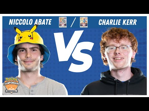NICCOLO ABATE vs CHARLIE KERR - Pokémon TCG Top 8 | Sacramento Regionals 2024