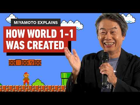 Miyamoto Explains How Mario World 1-1 Was Created