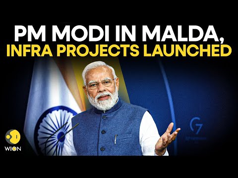 PM MODI LIVE: PM Modi Lays Foundation Stone And Dedicates Rail And Road Projects In Malda, WB | WION