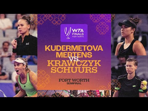 Mertens/Kudermetova vs. Krawczyk/Schuurs | 2022 WTA Finals Semifinal | Match Highlights