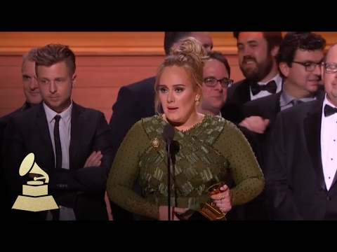 Adele Wins Album Of The Year | Acceptance Speech | 59th GRAMMYs - UCq4isO8ZYOZfmvGJ-_1UdIA