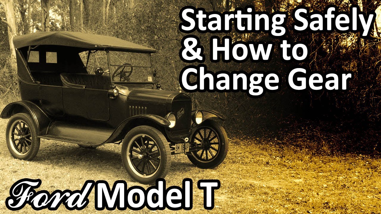 My 1925 Ford Model T - Starting Safely & How to Change Gear