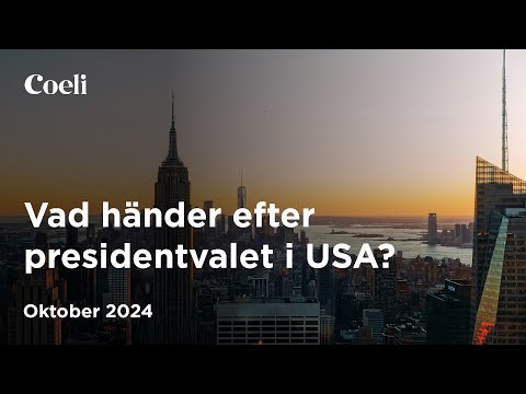 Marknad | Vad händer efter valet i USA?