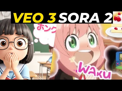 Sora 2 vs VEO 3 - Full Prompts Included!
