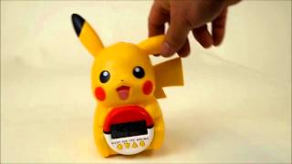 ポケモン - ピカチュウ☆目覚まし時計 かわいい「ピカチュウ」のおしゃべり目ざまし時計を新発売
