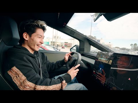 【日本未販売】未来の自動運転テスラサイバートラック！