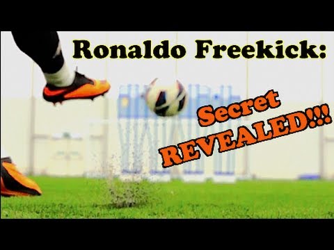 CRISTIANO RONALDO - Knuckle Ball Free Kick Tutorial | The F2 - UCKvn9VBLAiLiYL4FFJHri6g