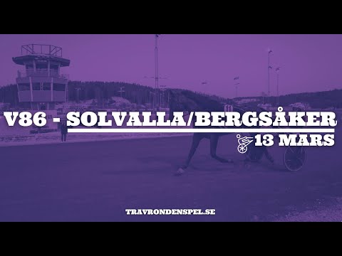 V86 tips Bergsåker/Solvalla | Tre S: Där finns spiken!