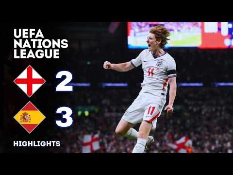 England - <strong>Spain</strong> | 2-3 | Highlights | UEFA <strong>Nations</strong> League 2026-27 | england <strong>spain</strong>