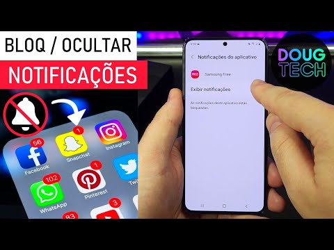 Como Bloquear/Ocultar NOTIFICAÇÕES de Apps no Samsung Galaxy