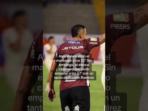 UNIVERSITARIO PUDO QUEDARSE CON LOS 3 PUNTOS GRACIAS A GOL DE ALEX VALERA AL ÚLTIMO MINUTO | Líbero