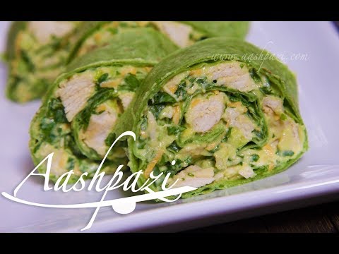 Chicken Wrap Recipe 4K - UCZXjjS1THo5eei9P_Y2iyKA