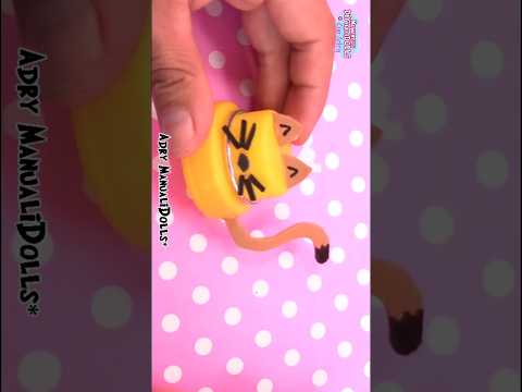 idea facil Pastel de GATITO🎂😻 #barbie  #manualidadesparamuñecas