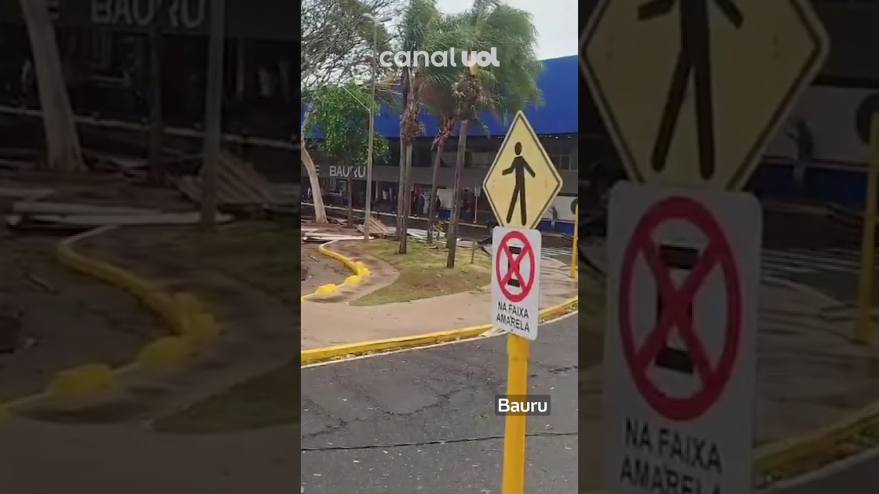 Chuva deixa rastro de destruição no interior de São Paulo veja vídeos