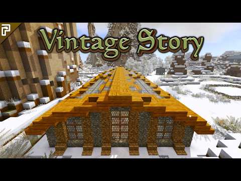My biggest EVER Vintage Story DOUBLE GREENHOUSE!