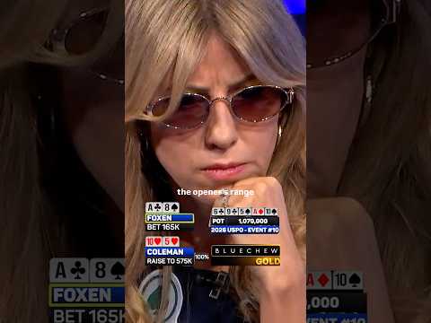 New Video from PokerGO: DON’T MESS WITH KRISTEN FOXEN! 🤯☠️