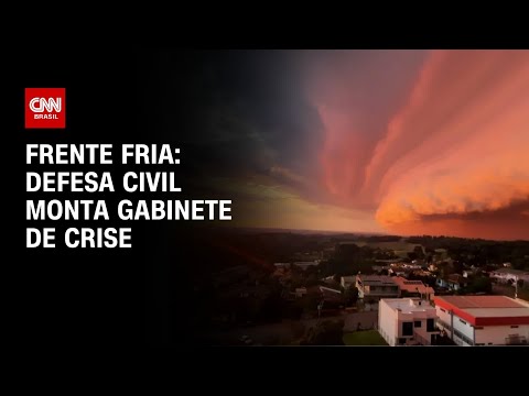 ​Defesa Civil de SP alerta para frente fria a partir desta semana em SP | CNN PRIME TIME