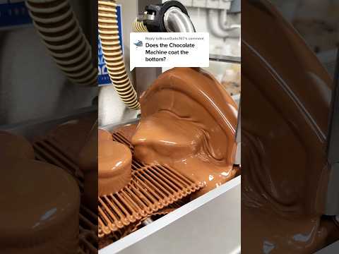 Does our chocolate Machine coat the bottom? 🤔