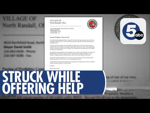 North Randall firefighter struck, killed by drunk driver while helping motorist