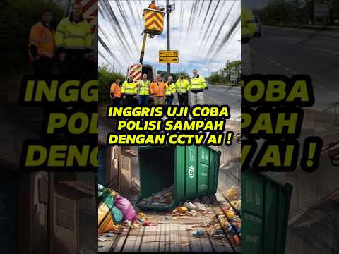 Ada “Polisi Sampah”! Bisa Deteksi Otomatis Pembuang Sampah Sembarangan Pakai AI!