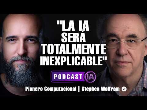 Nunca podremos controlar una IA realmente poderosa - Stephen Wolfram