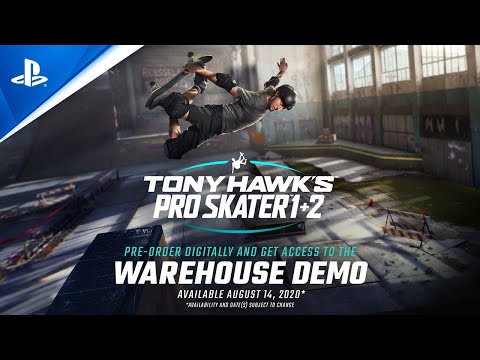 Tony Hawk's Pro Skater 1 + 2 - Warehouse Demo | PS4