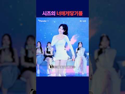 시즈의 너에게닿기를 #팬더티비 #엑셀방송 #여캠 #시즈
