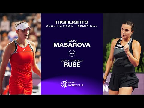 Rebeka Masarova vs. Elena-Gabriela Ruse | 2023 Cluj-Napoca Semifinal | WTA Match Highlights