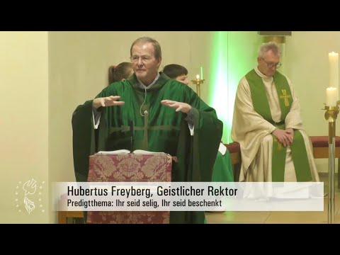 Ihr seid selig, ihr seid beschenkt – Predigt von Hubertus Freyberg in der Hl. Messe vom 01.02.26