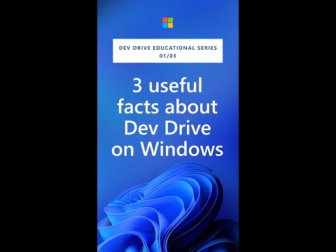 Three useful facts about Dev Drive