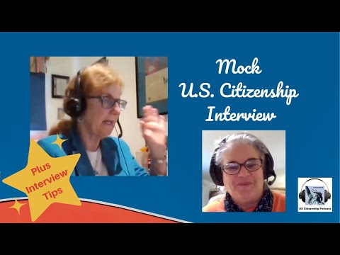 Mock U.S. Citizenship Interview