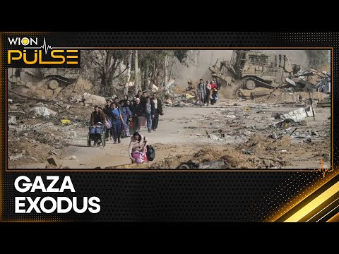Israel-Gaza War: Displaced & Tired Palestinians Leave Gaza City, Many Vow to Stay Back | WION PULSE