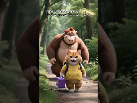 Fat orange cat shows a clever plane !#funny  #cat #animals #cute #animation #catvideos #cartoon