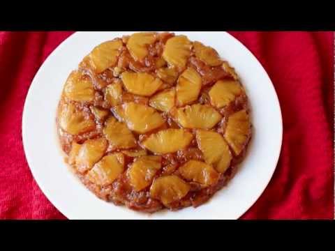 Pineapple Upside-Down Cake Recipe - Fresh Pineapple Coffee Cake - UCRIZtPl9nb9RiXc9btSTQNw