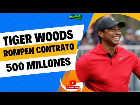 Tiger Woods y NIKE rompen contrato luego de 27 años